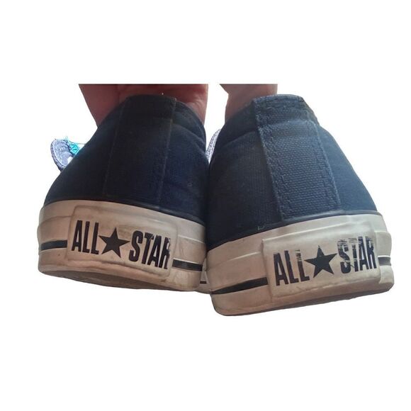 Converse Chuck Taylor All Star Women’s Blue Multi Tongue 1 - Picture 2 of 7